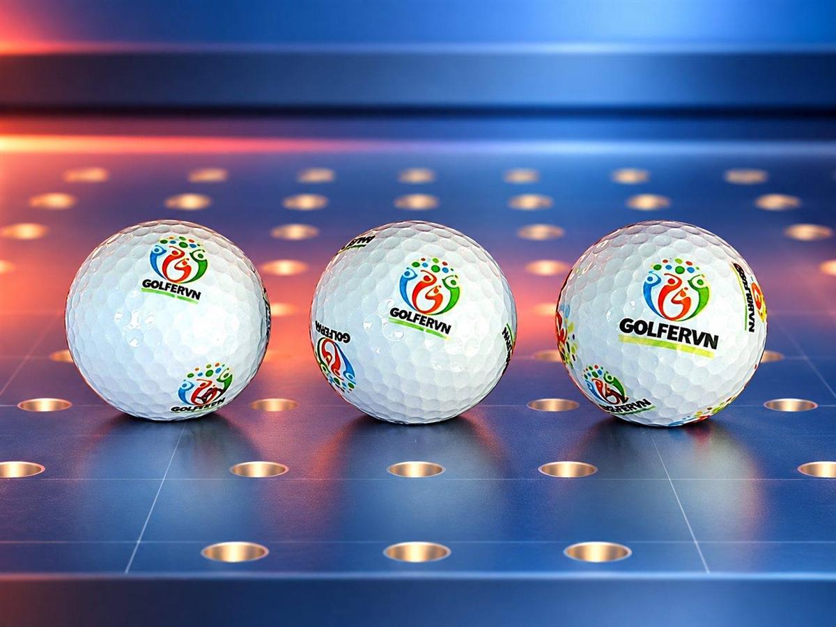 Full view of custom golf-ball results